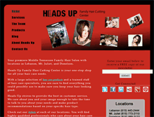 Tablet Screenshot of headsuptn.com